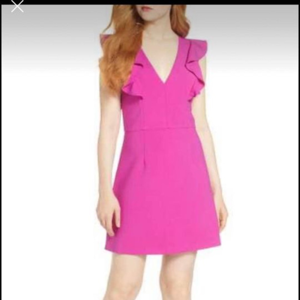 French Connection sz 4 Whisper dress -pure passion